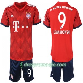 FC Bayern München Dres Lewandowski 9 Dječji Domaći 2018/19 Kratkih Rukava